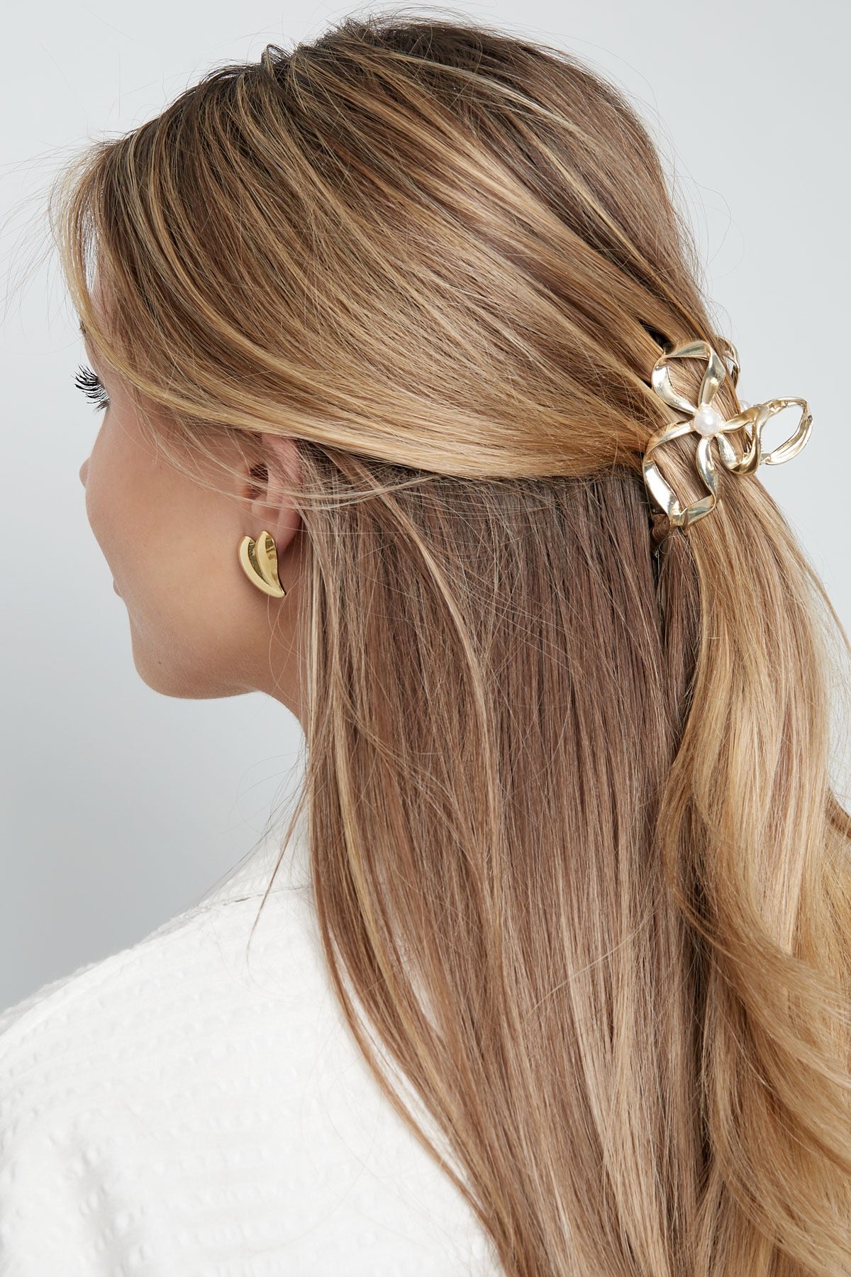 Haarclip Strik - Goud