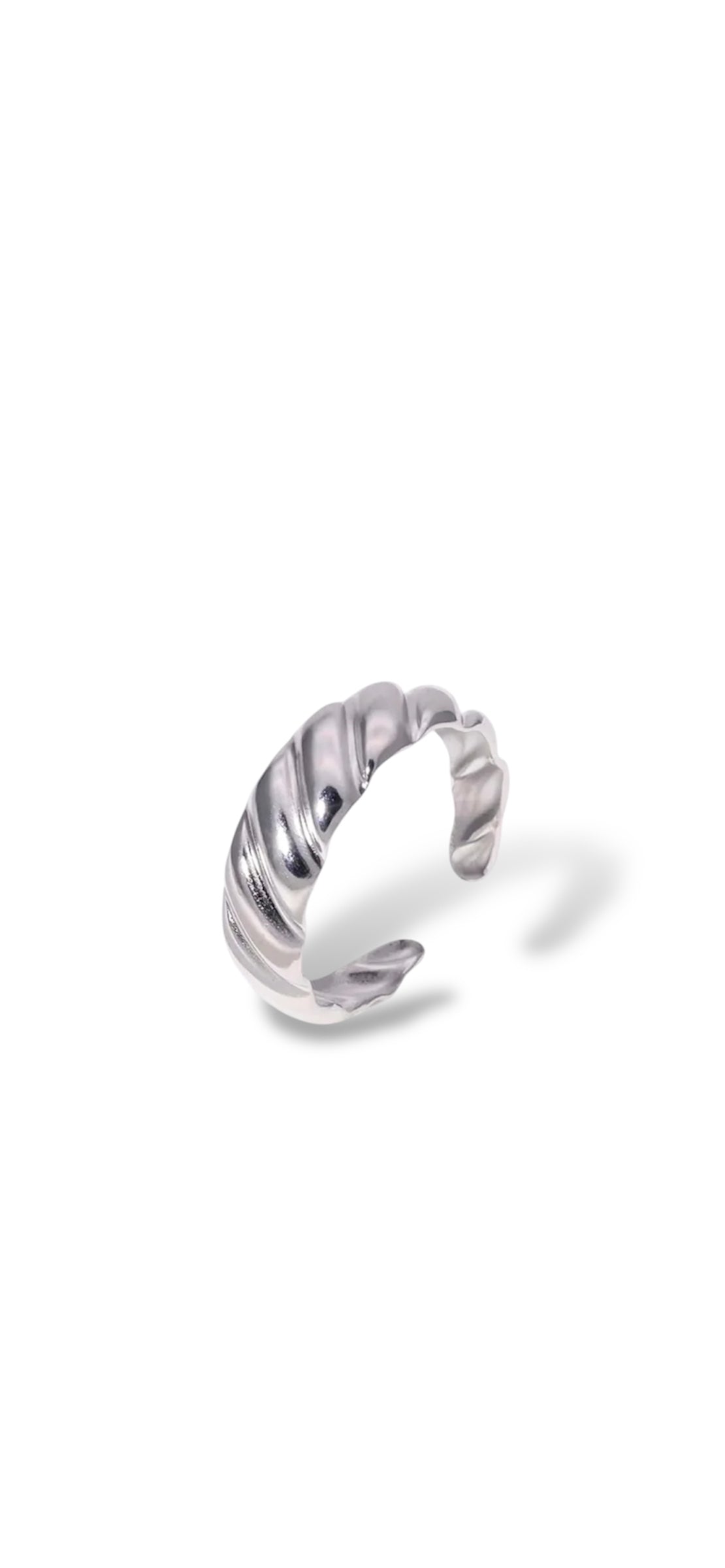 Baguette Ring - Zilver
