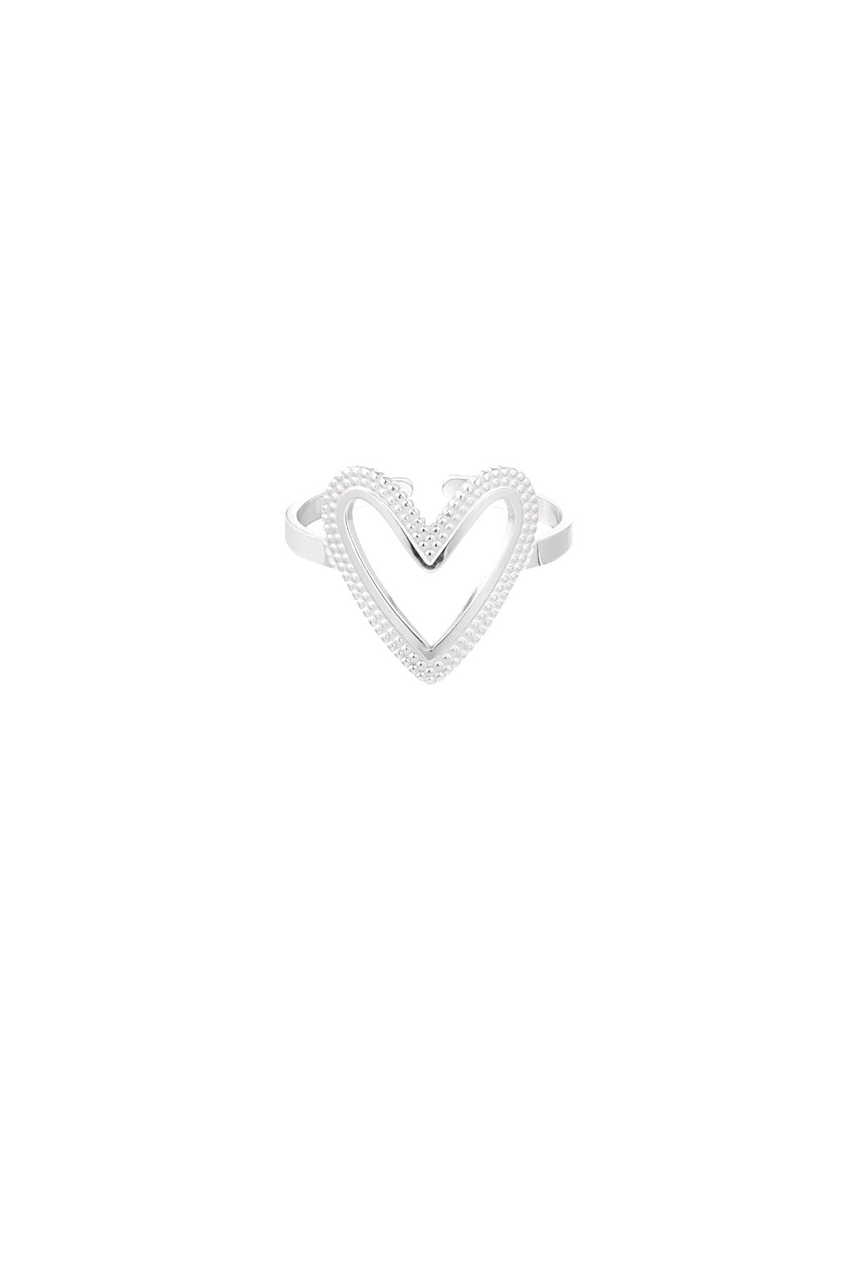 Ring Forever love - Zilver