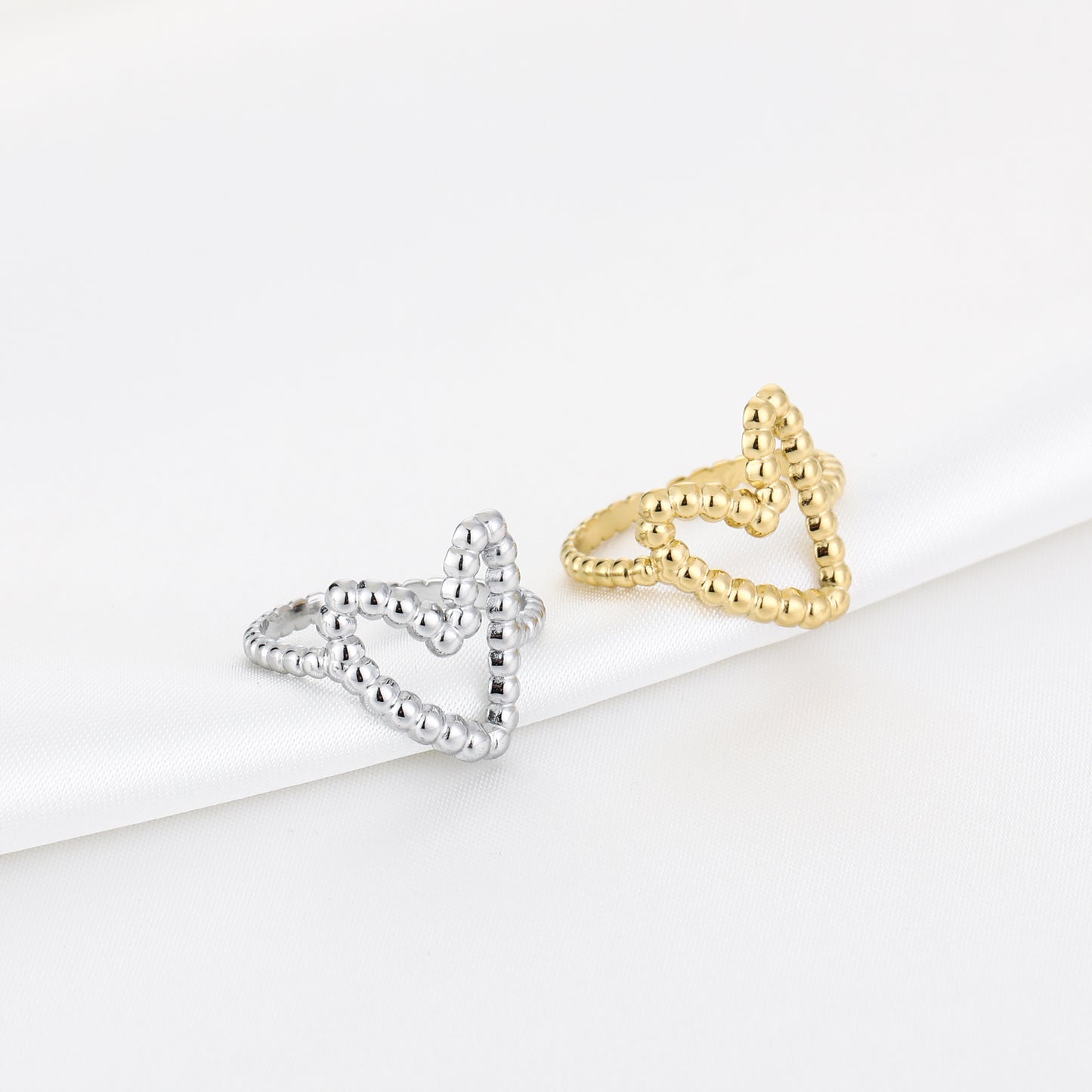 Ring Bubbly Goud