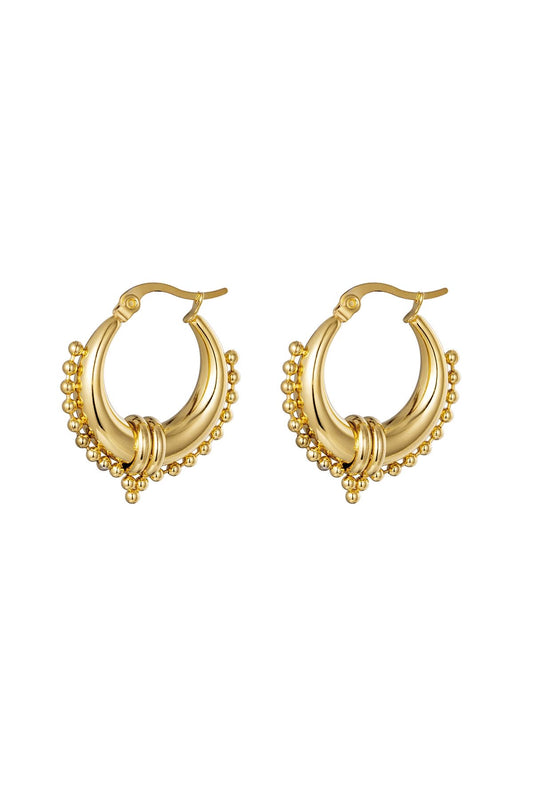 Oorbellen Bali - Goud
