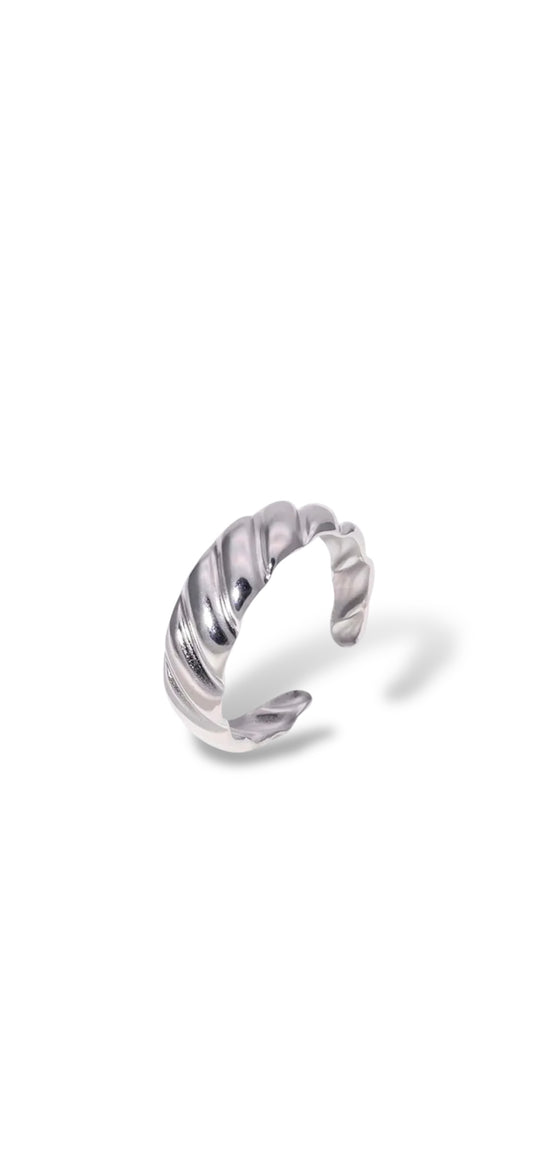 Baguette Ring - Zilver