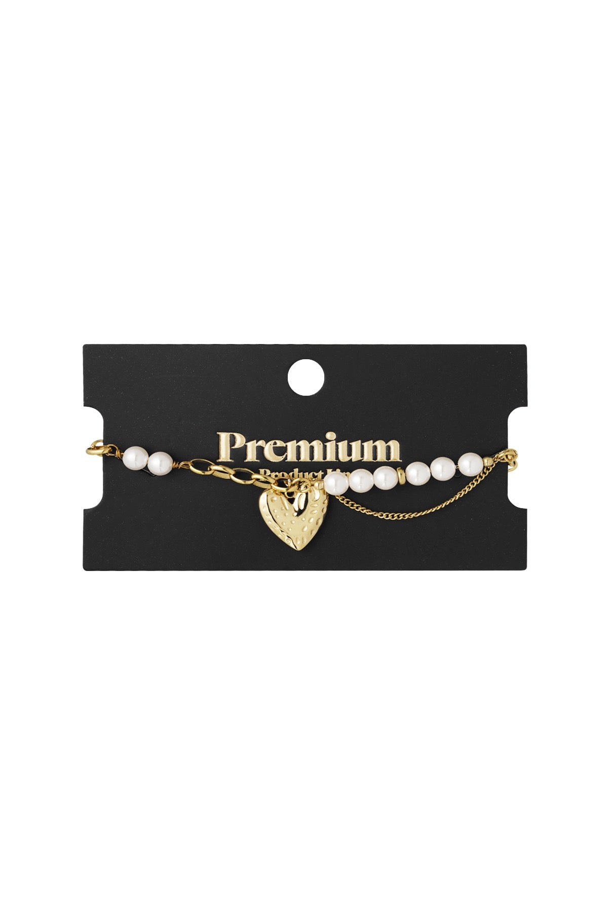 Armband Lovely pearls - Goud