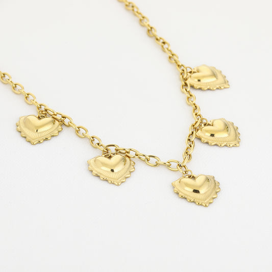 Bedelketting Lotte Goud